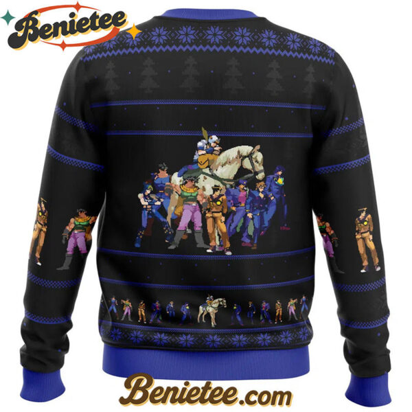 Jojo's Bizarre Adventure Generations Ugly Christmas Sweater
