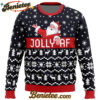 Jolly Af Santa Claus Ugly Christmas Sweater