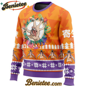 Jolly Parasitic Beasts Ugly Christmas Sweater