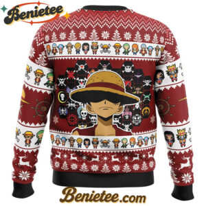 Jolly Rogers One Piece Ugly Christmas Sweater