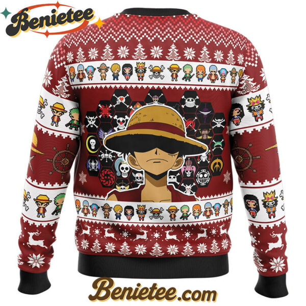Jolly Rogers One Piece Ugly Christmas Sweater