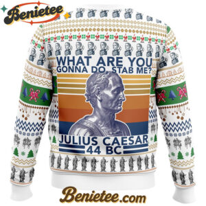 Julius Caesar Ugly Christmas Sweater