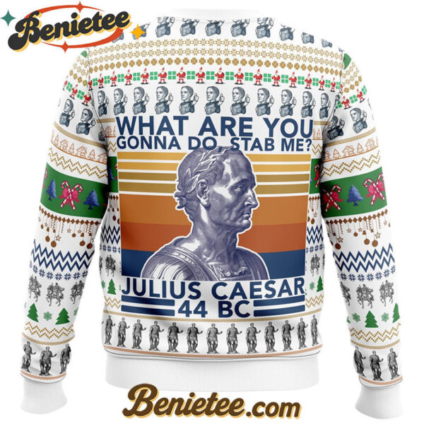 Julius Caesar Ugly Christmas Sweater