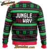 Jungle All The Way Arnold Schwarzenegger Ugly Christmas Sweater