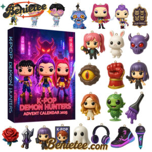 KDH Premium Advent Calendar 2025 CHRISTMAS GIFT, CHRISTMAS IDEA, Christmas Countdown Advent Calendar Gift Box with 24 Acrylic Ornaments