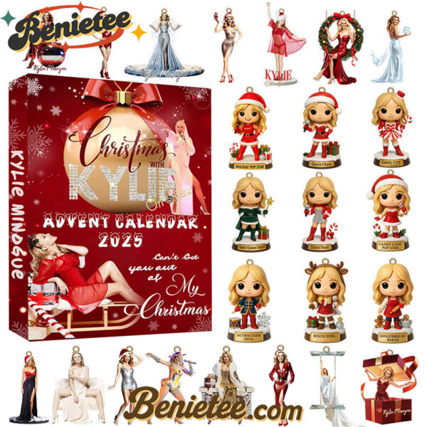 KLMG ADVENT CALENDAR 2025 CHRISTMAS GIFT, CHRISTMAS IDEA, Christmas Countdown Advent Calendar Gift Box with 24 Acrylic Ornaments