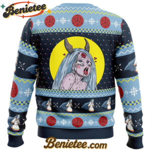 Kaguya Ōtsutsuki Ahegao Shippuden Ugly Christmas Sweater