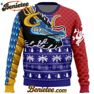 Kaido Dragon One Piece Ugly Christmas Sweater