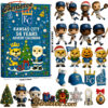 Kansas City Royals 56 Years Advent Calendar 2025, Christmas Countdown Advent Calendar Gift Box with 24 Acrylic Ornaments