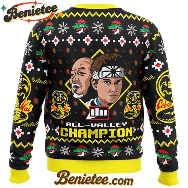Karate Kid Christmas Ugly Christmas Sweater