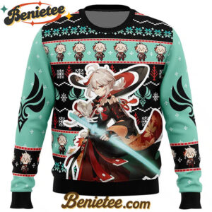 Kazuha Genshin Impact Ugly Christmas Sweater