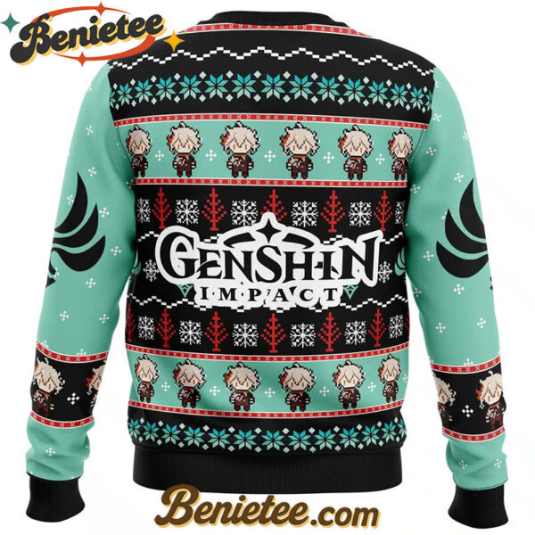 Kazuha Genshin Impact Ugly Christmas Sweater