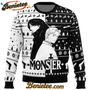 Kenzou And Johan Monster Ugly Christmas Sweater