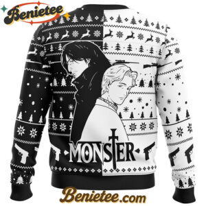 Kenzou And Johan Monster Ugly Christmas Sweater