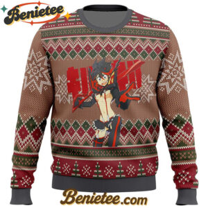 Kill La Kill Ugly Christmas Sweater