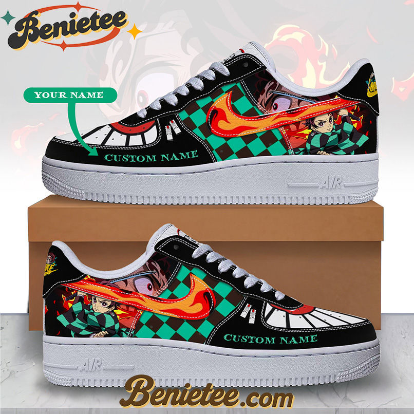Kimetsu no Yaiba x Kamado Tanjiro Air Low-Top Sneakers Shoes For Men And Women