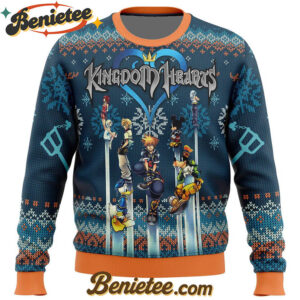 Kingdom Hearts Alt Ugly Christmas Sweater