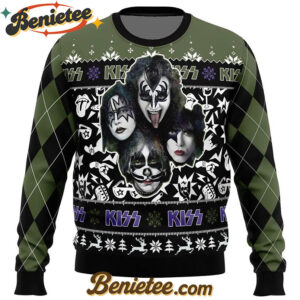 Kiss Band Ugly Christmas Sweater