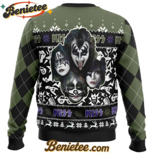 Kiss Band Ugly Christmas Sweater