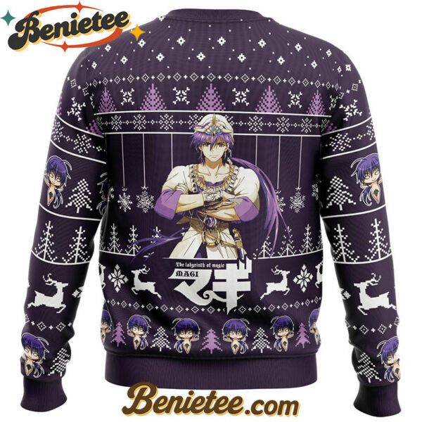 Know Your Place You Foolish Weakling Magi The Labyrinth of Magic Ugly Christmas Sweater