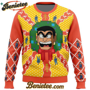 KochiKame Tokyo Beat Cops Ugly Christmas Sweater
