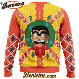 KochiKame Tokyo Beat Cops Ugly Christmas Sweater