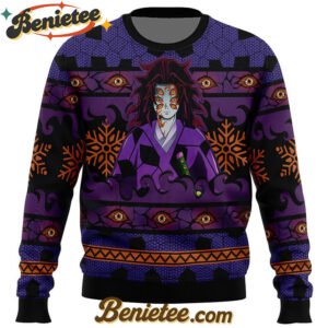 Kokushibo Demon Slayer Ugly Christmas Sweater