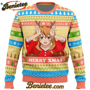 Kouko Golden Time Ugly Christmas Sweater