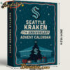 Kraken 4th Anniversary Advent Calendar 2025, Christmas Countdown Advent Calendar Gift Box with 24 Acrylic Ornaments