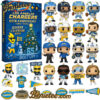 LAC Los Angeles Chargers 2025 advent calendar CHRISTMAS GIFT, CHRISTMAS IDEA, Christmas Countdown Advent Calendar Gift Box with 24 Acrylic Ornaments