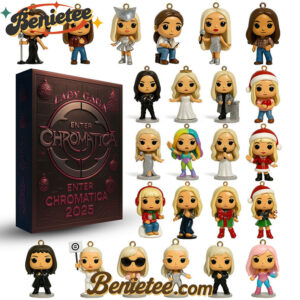 LDGG Premium Advent Calendar 2025 CHRISTMAS GIFT, CHRISTMAS IDEA, Christmas Countdown Advent Calendar Gift Box with 24 Acrylic Ornaments