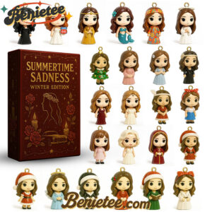 LDR Premium Advent Calendar 2025 CHRISTMAS GIFT, CHRISTMAS IDEA, Christmas Countdown Advent Calendar Gift Box with 24 Acrylic Ornaments