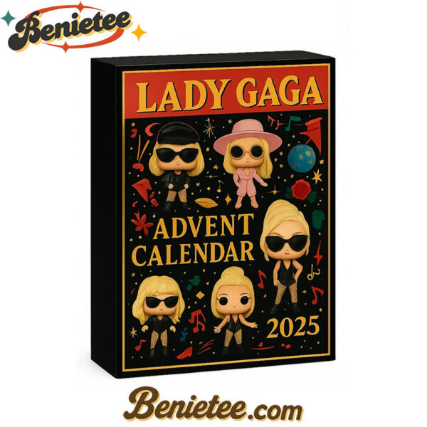 LG Advent Calendar 2025, Christmas Countdown Advent Calendar Gift Box with 24 Acrylic Ornaments