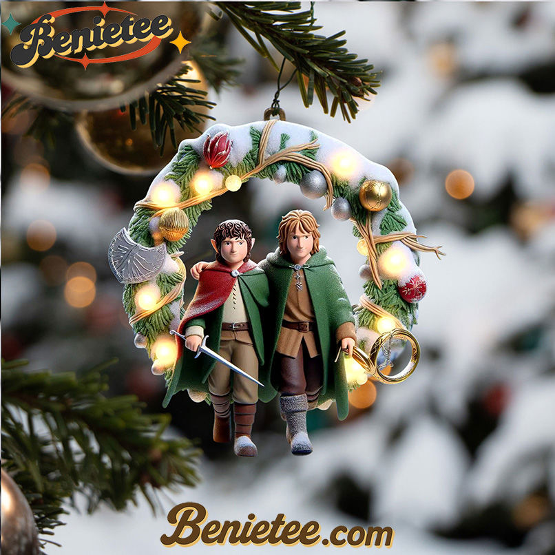 LOTR Premium Advent Calendar 2025 CHRISTMAS GIFT, CHRISTMAS IDEA, Christmas Countdown Advent Calendar Gift Box with 24 Acrylic Ornaments