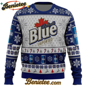 Labatt Blue Ugly Christmas Sweater