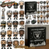 Las Vegas Raiders 65th Anniversary Advent Calendar 2025 Christmas Gift, Christmas Idea, Christmas Countdown Advent Calendar Gift Box with 24 Acrylic Ornaments
