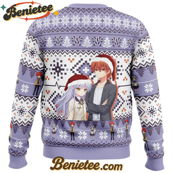 Last Christmas I Gave You My Heart Angel Beats Ugly Christmas Sweater