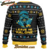 Leave Me Malone Post Malone Ugly Christmas Sweater