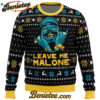 Leave Me Malone Post Malone Ugly Christmas Sweater