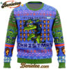 Leonardo Rise of the Teenage Mutant Ninja Turtles Ugly Christmas Sweater