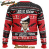 Let It Snow Scarface Ugly Christmas Sweater