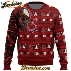 Let There Be Christmas Carnage Marvel Ugly Christmas Sweater