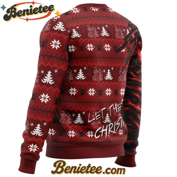 Let There Be Christmas Carnage Marvel Ugly Christmas Sweater