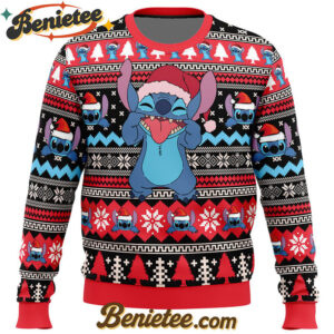 Lilo and Stitch Ugly Christmas Sweater