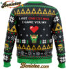 Link To My Heart Zelda Ugly Christmas Sweater