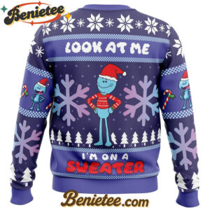 Look at Me Mr. Meeseeks Ugly Christmas Sweater
