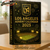 Los Angeles FC Advent Calendar 2025, Christmas Countdown Advent Calendar Gift Box with 24 Acrylic Ornaments