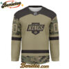 Los Angeles Kings - Premium NHL Camo Army Hockey Jersey