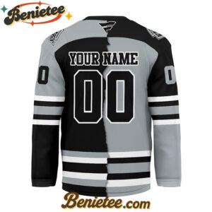 Los Angeles Kings - Premium NHL Personalized Split Color Hockey Jersey