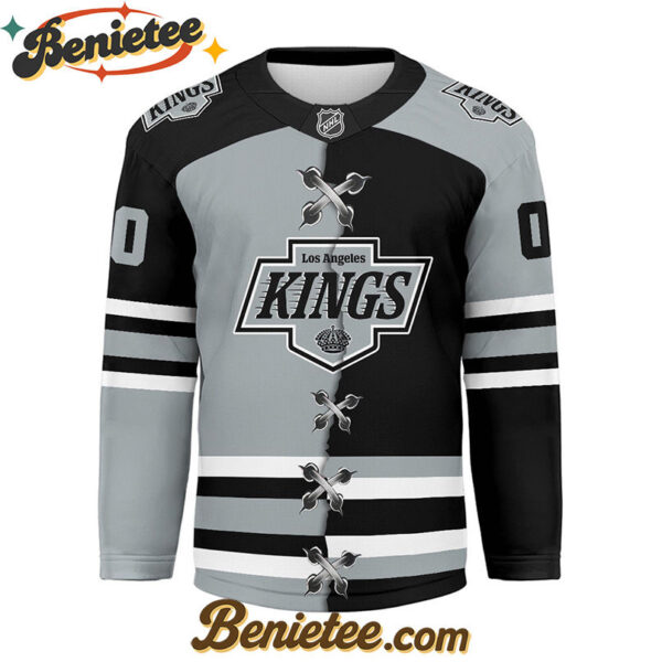 Los Angeles Kings - Premium NHL Personalized Split Color Hockey Jersey
